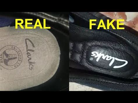 how to spot a fake clarks shoes|clarks shoes authenticity check.